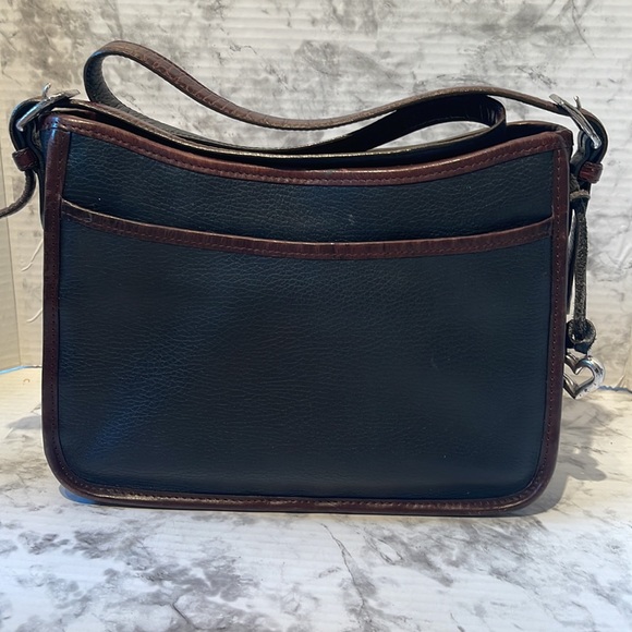 Brighton handbag Emma in Black and Chocolate - Picture 4 of 14